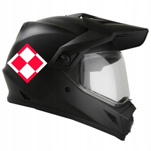 NAKLEJKA lotnicza POLSKA SZACHOWNICA 5X5 2szt.