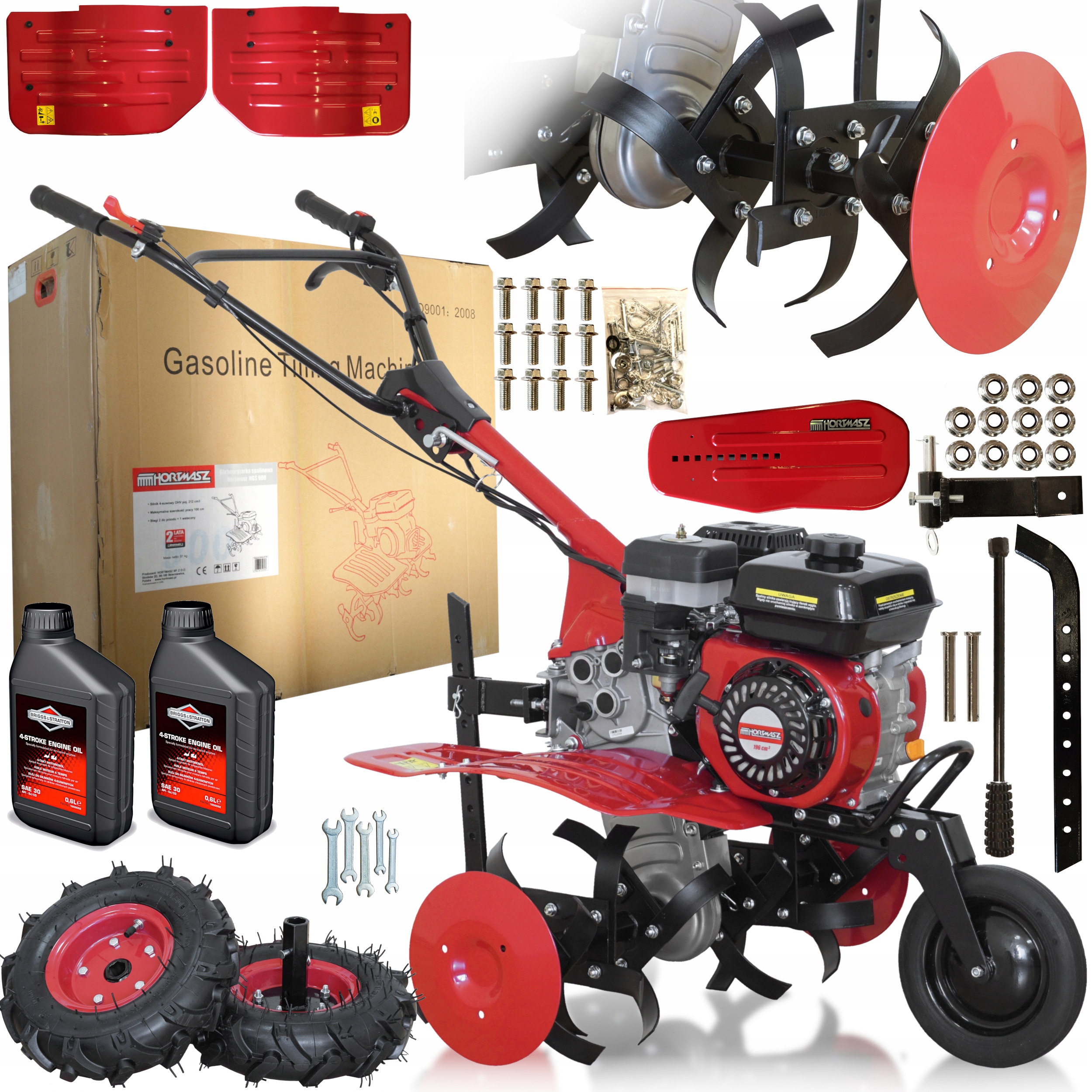 Glebogryzarka Spalinowa Hortmasz Hgs Dzik Prof 10w