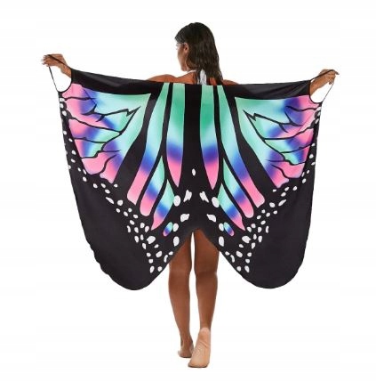 ПАРЕО ТУНИКА ПЛЯЖНАЯ БИКИНИ NARZUTKA БАБОЧКА КРУЖЕВО