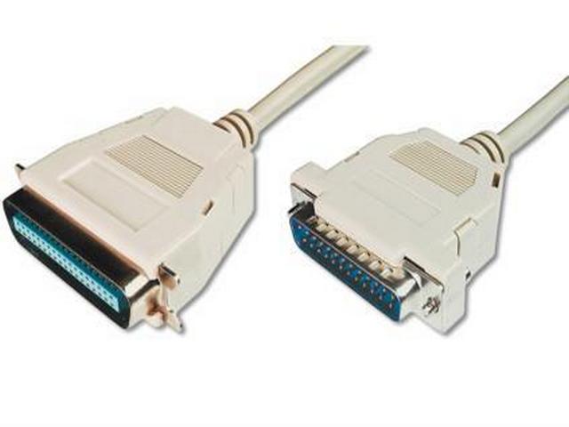 Premiumcord Kabel równoległy 1,8 m (DB25M Centronics 36-pinowy M, Bi-tron