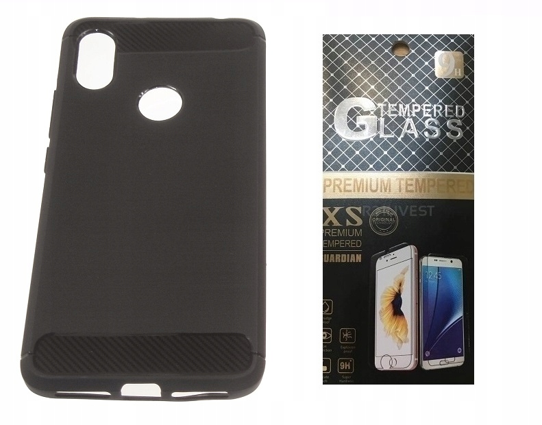 

Etui Carbon Karbon Case do Xiaomi Redmi S2 + Szkło