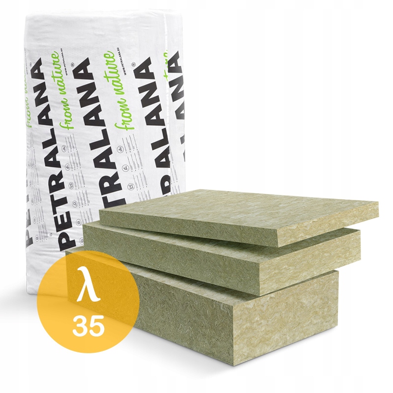 Wełna mineralna Petralana PETRALIGHT-H, 200mm 20cm