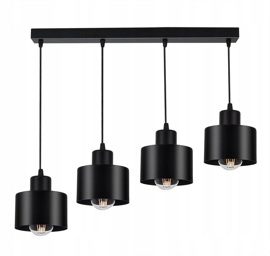 LAMPA SUFITOWA PLAFON ŻYRANDOL LOFT EDISON LED Materiał dominujący metal