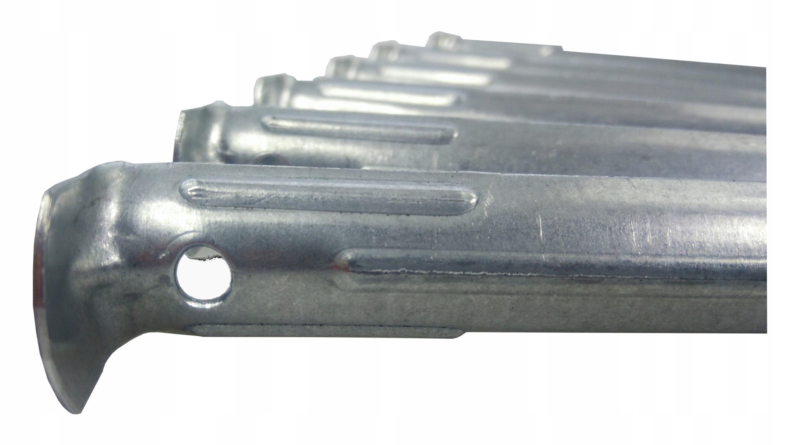 SZPILKI ŚLEDZIE DO NAMIOTU 50 CM 4 SZT STAL Marka inna