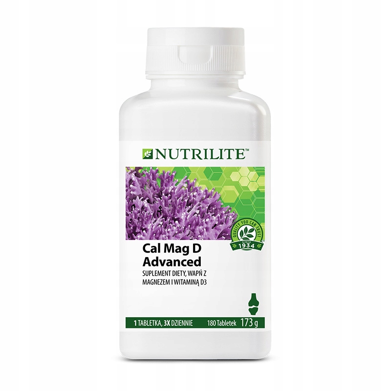 

Kompleks Cal Mag D Advanced Nutrilite 180 tabl