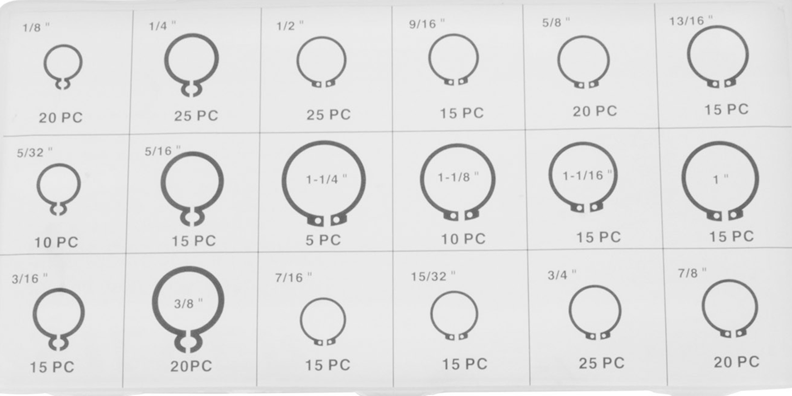 SEGERY PIERŚCIENIE OSADCZE SEGERA ZEWNĘTRZNE 300SZ Kod producenta F01011