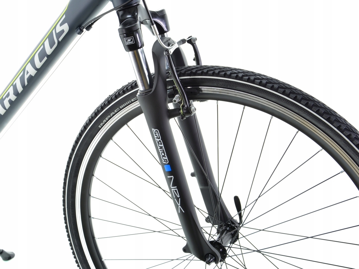 ROWER 28 SPARTACUS CROSS 3.0 SHIMANO ACERA NOWOŚĆ Amortyzacja przód