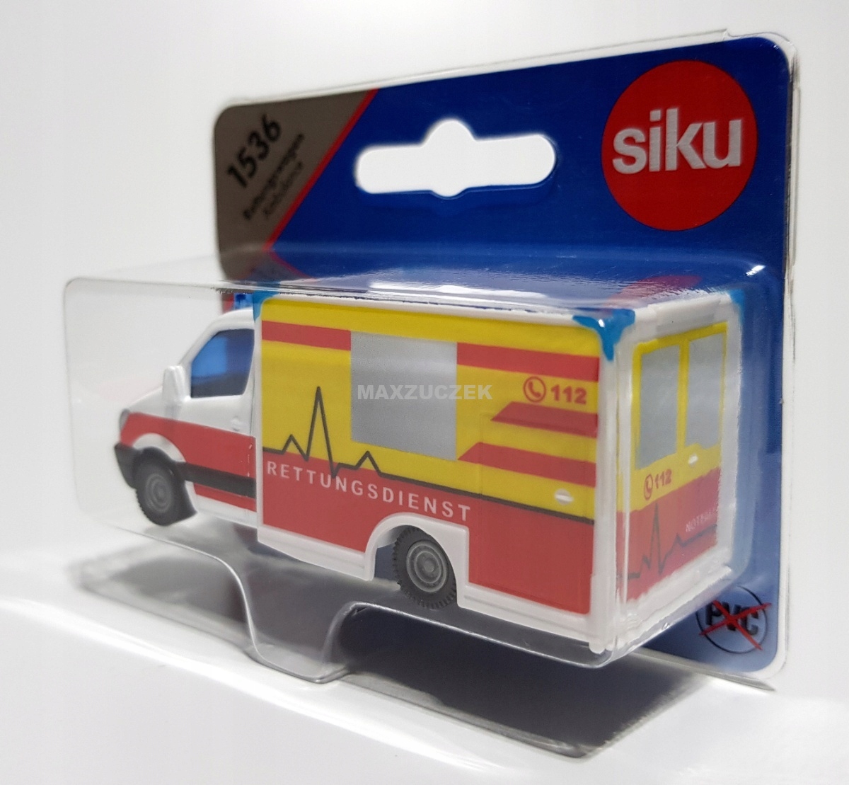 SIKU 1536 AMBULANS NOWOŚĆ 01.2020 Wiek dziecka 3 lata +