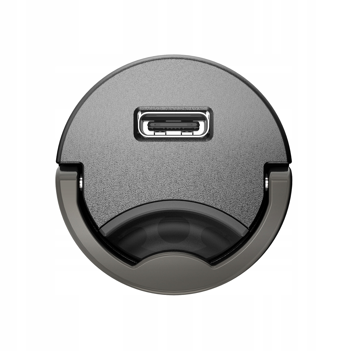 BASEUS MOCNA SZYBKA ŁADOWARKA SAMOCHODOWA USB-C TYP-C PD 30W 3A QC 3.0 Przewód w zestawie nie