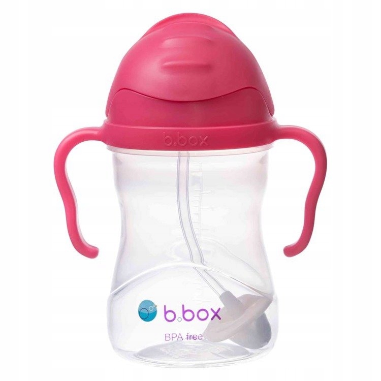 

B.box Nowy innowacyjny bidon 240ml 6m+ raspberry