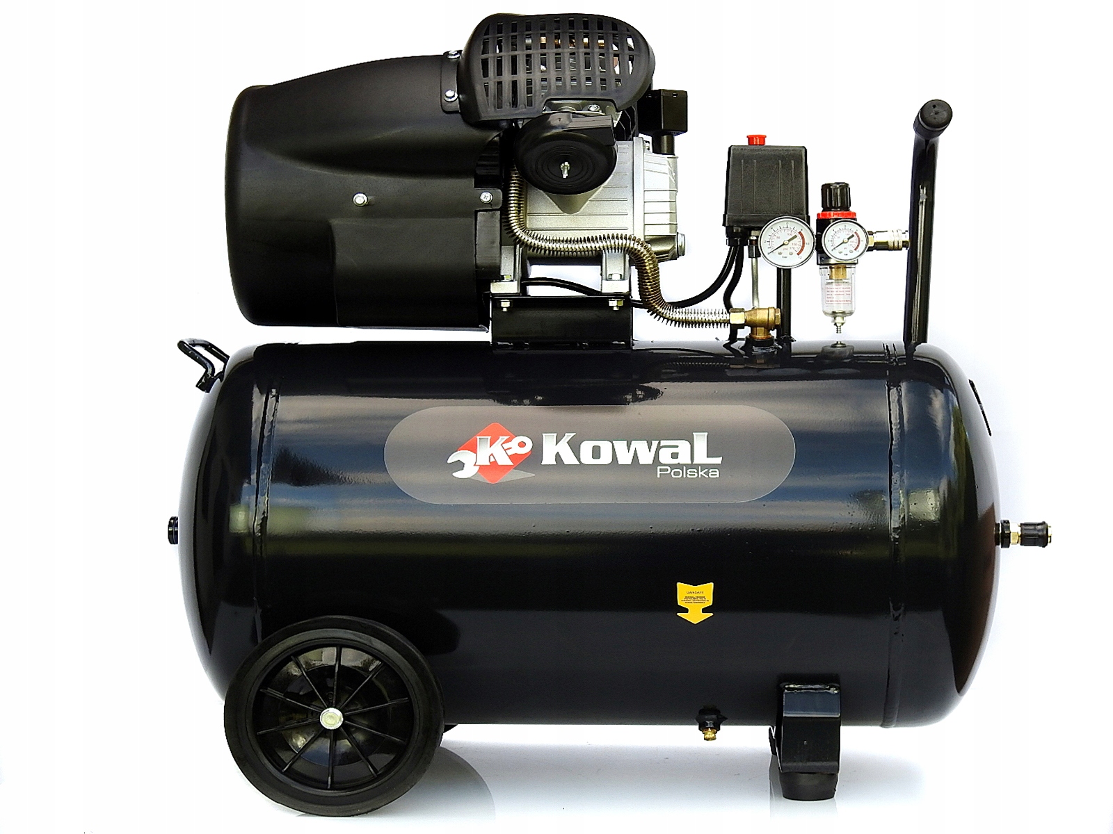 KOMPRESORIUS ZBV 50L + ŽARNA 20M alyvos kompresorius V2 Modelis KowaL zbv50 + c20