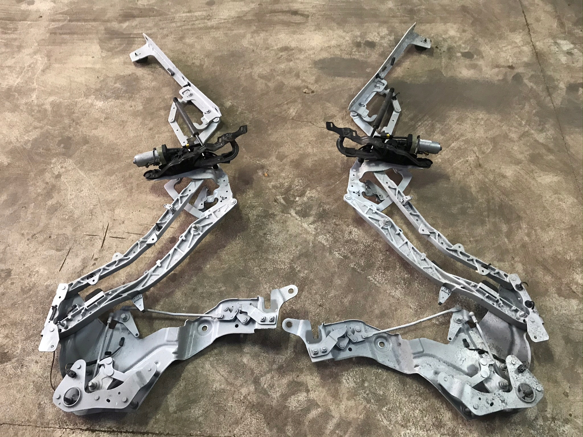 RENAULT MEGANE III CC кабріолет петлі люка даху