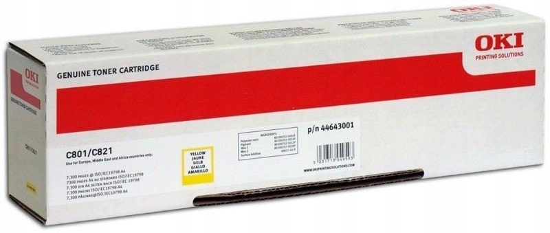 44643002 Oki 44643002 toner Oki purpurový 7300 strán Oki 44643002