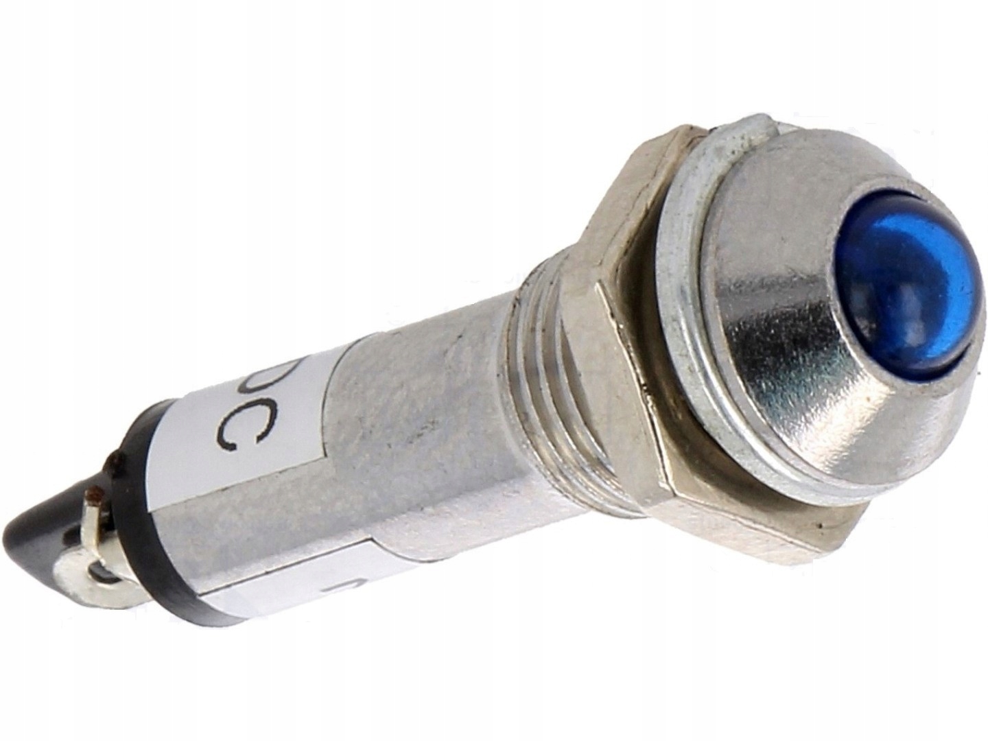 

Kontrolka Led 5mm wypukła niebieska 24VDC Fi=8,2mm
