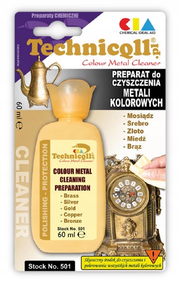 

Preparat do czyszczenia metali kolorowych