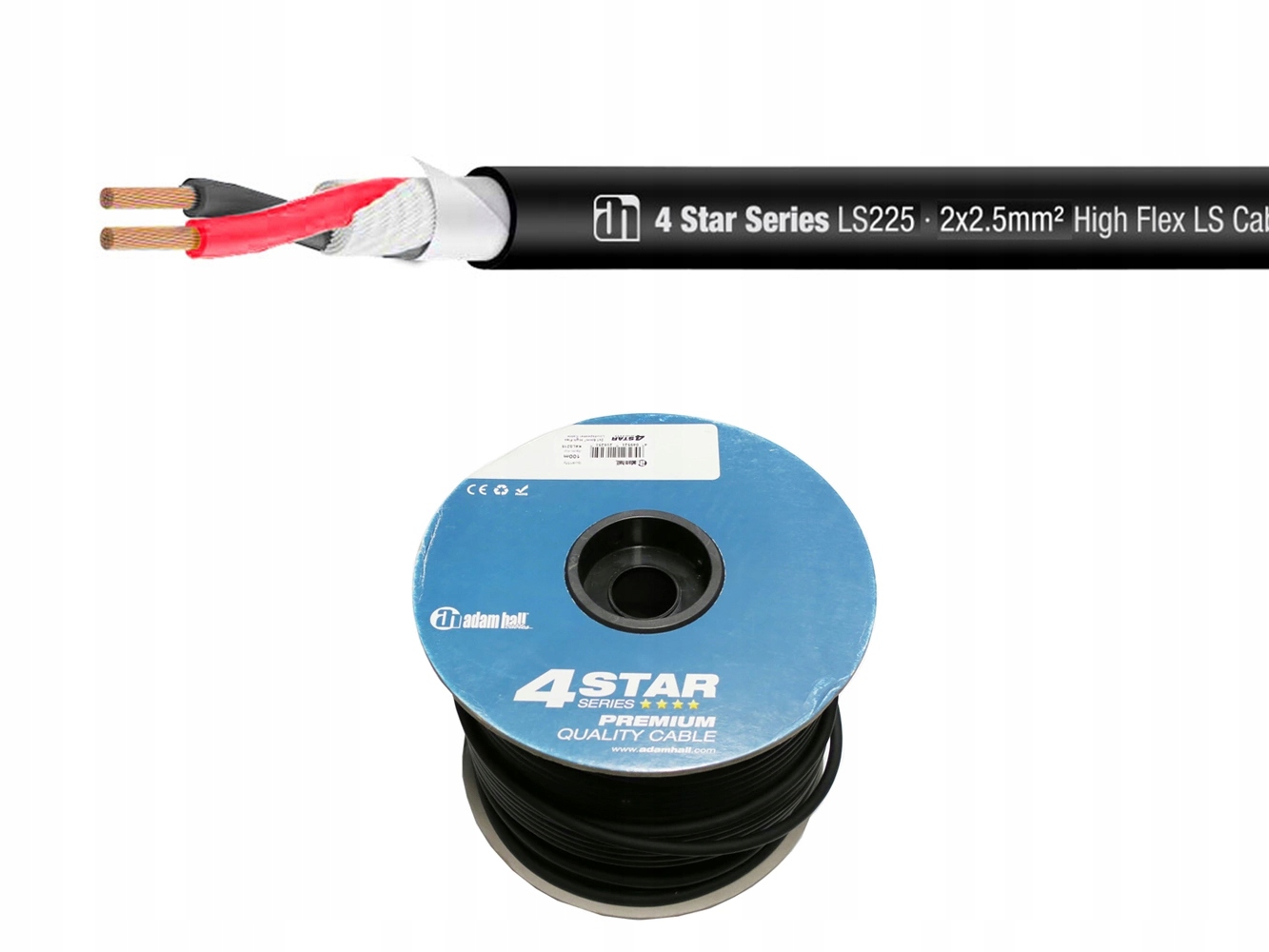 

Adam Hall Pro Ofc Przewód Kabel Głośnikowy 2x2.5mm