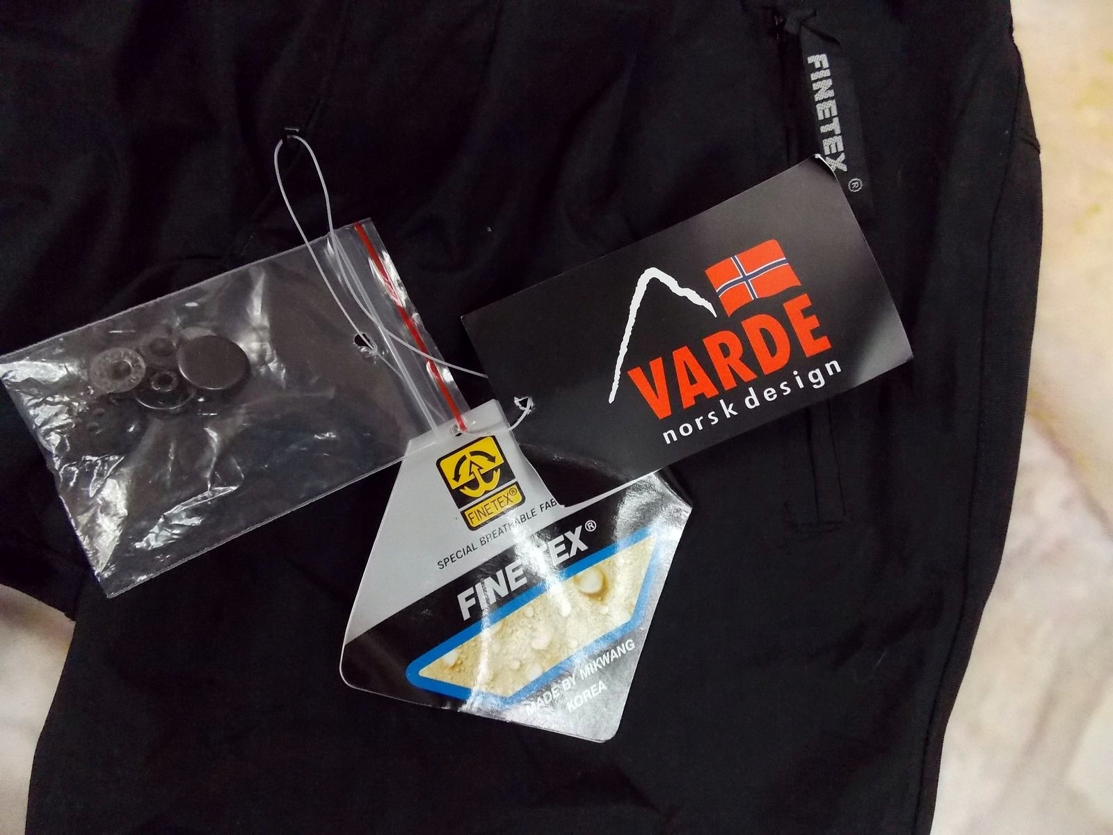 varde finetex spodnie trekkingowe metki 12 Rozmiar 152