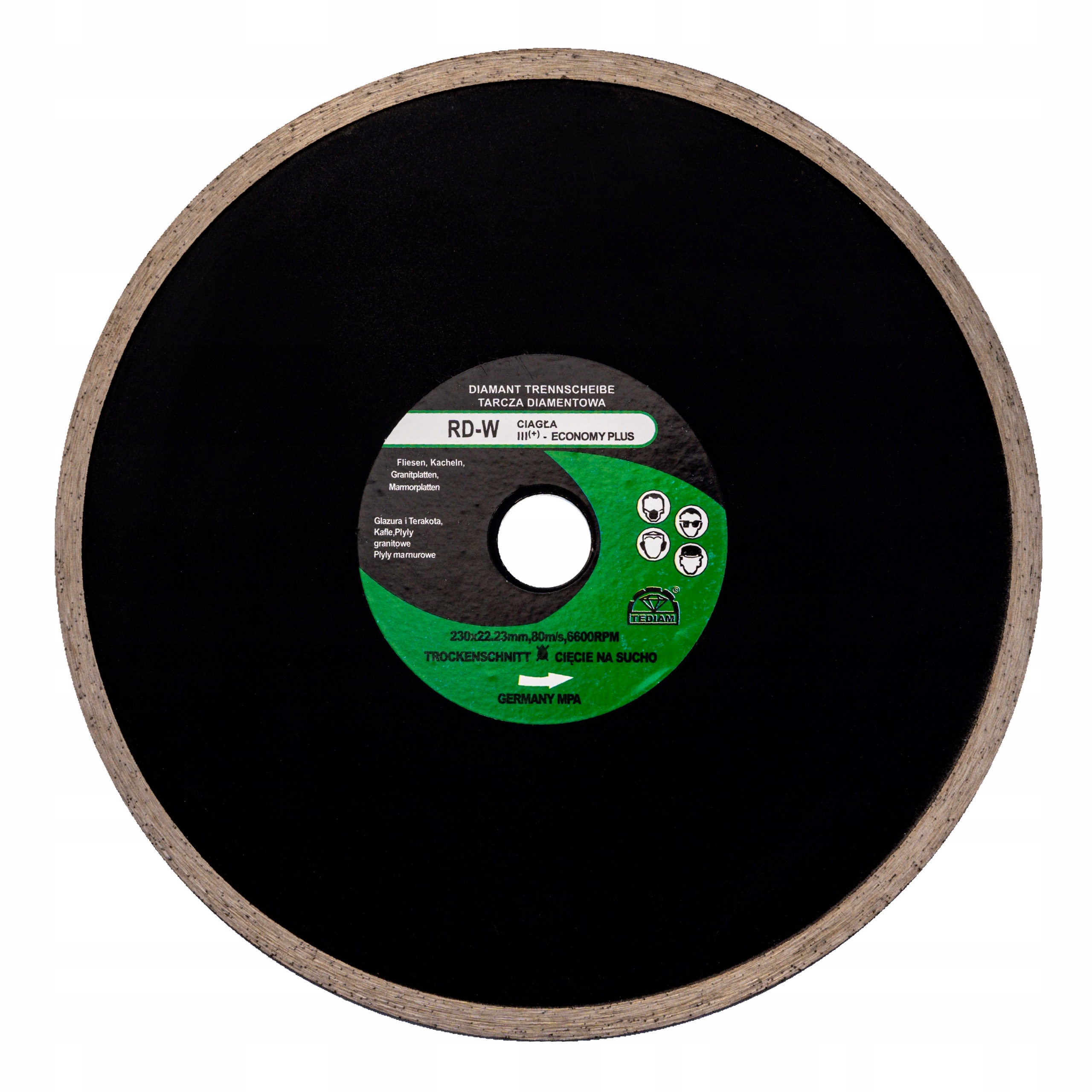 

Tarcza diamentowa 200 x 25,4 ceramika glazura gres