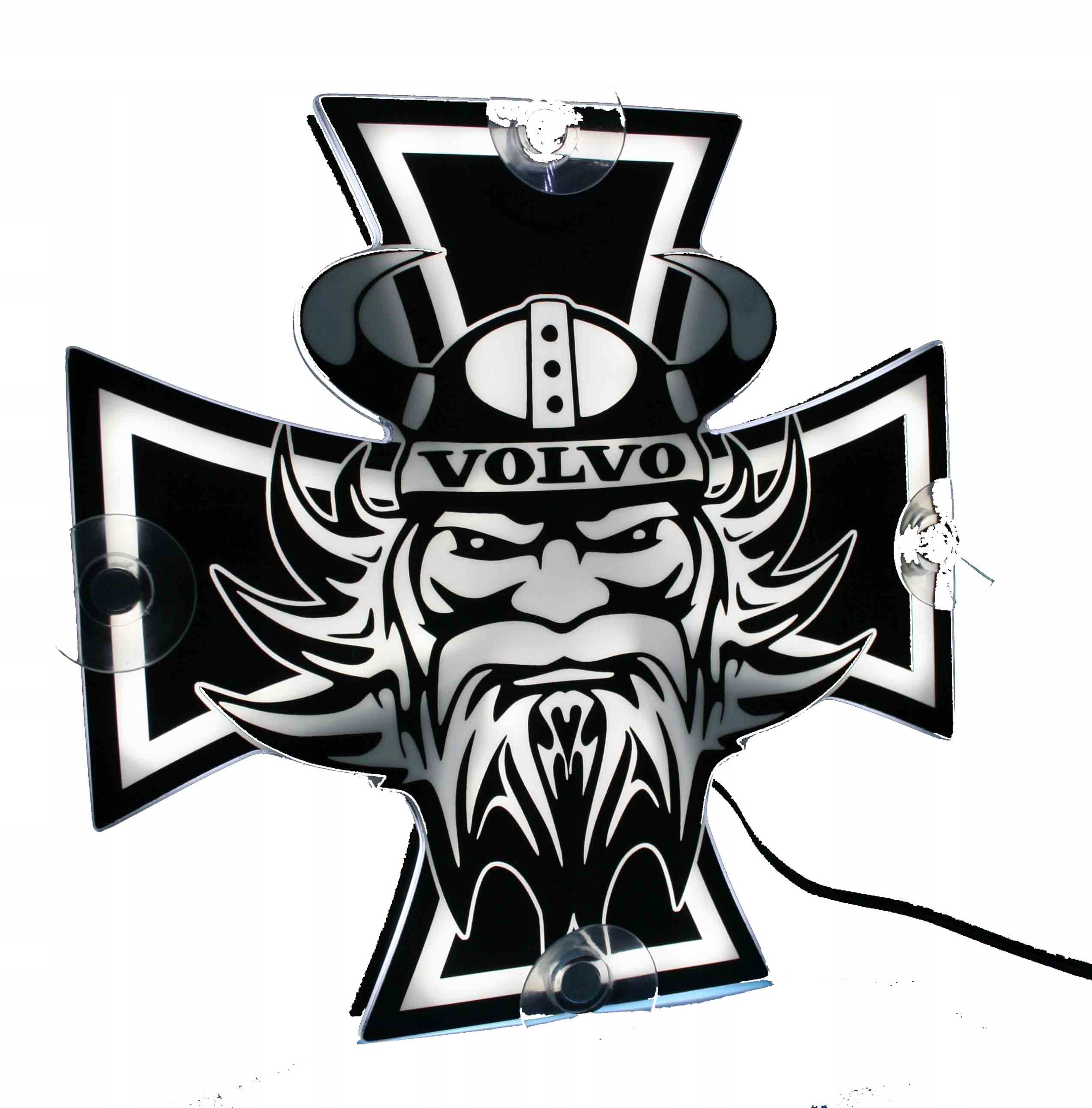 Табличка с подсветкой крест 416_WIKING логотип TIR