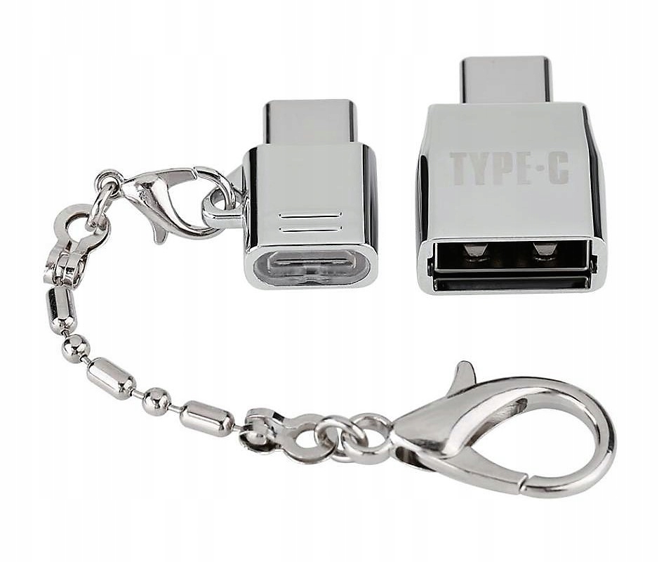 

Ekskluzywna przejściówka Usb-c - microUSB Chrom !