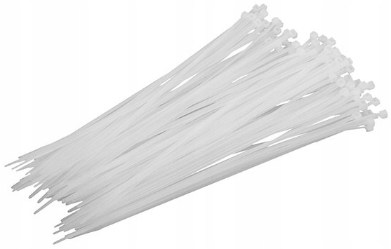 

Opaski zaciskowe -zip białe 4,8x450 50szt.