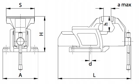 IMADŁO ŚLUSARSKIE OBROTOWE 1250-175 BISON BIAL EAN (GTIN) 5902004716541