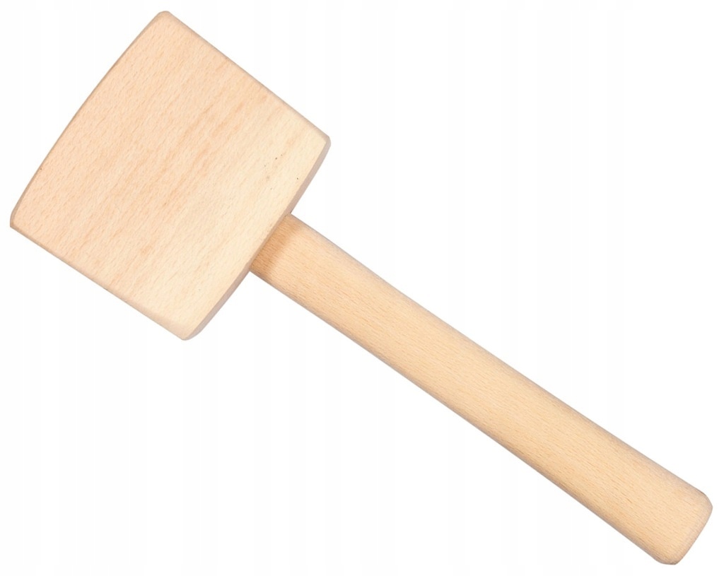

Młotek Pobijak Drewniany Kwadratowy 500g do dłut