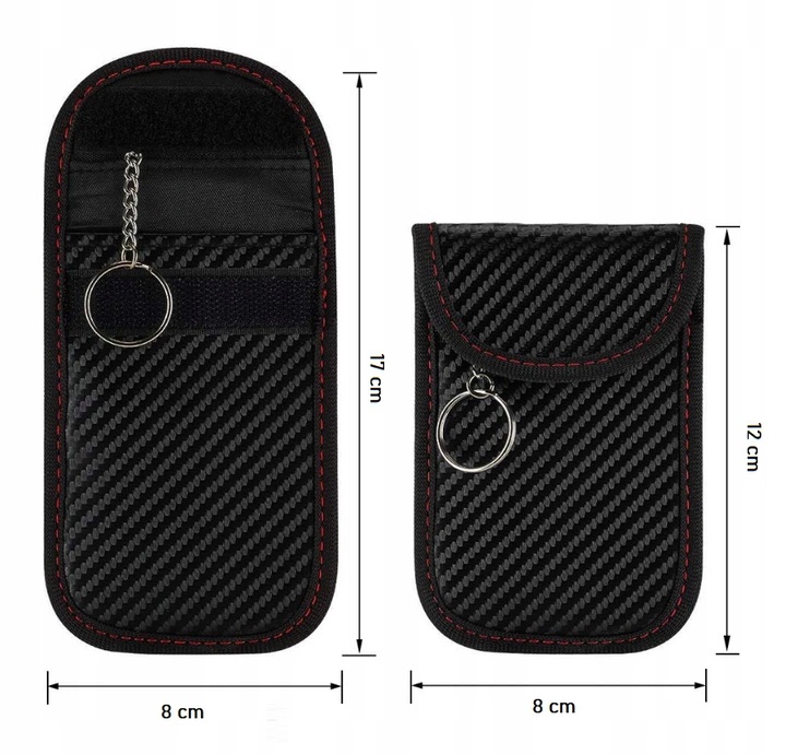 ETUI POKROWIEC BLOKADA KLUCZYK KEYLESS CARBON RFID Waga produktu z opakowaniem jednostkowym 0.2 kg