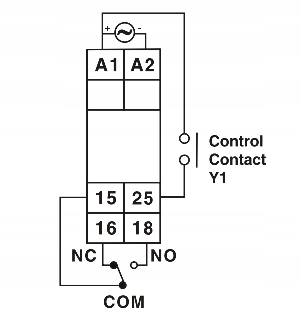 Przekaźnik Czasowy 13 funkcji Zasilanie AC/DC 1CO Rodzaj programator czasowy