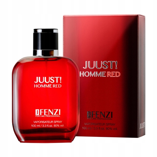 JFenzi JUUST! HOMME RED 100ml woda perfumowana