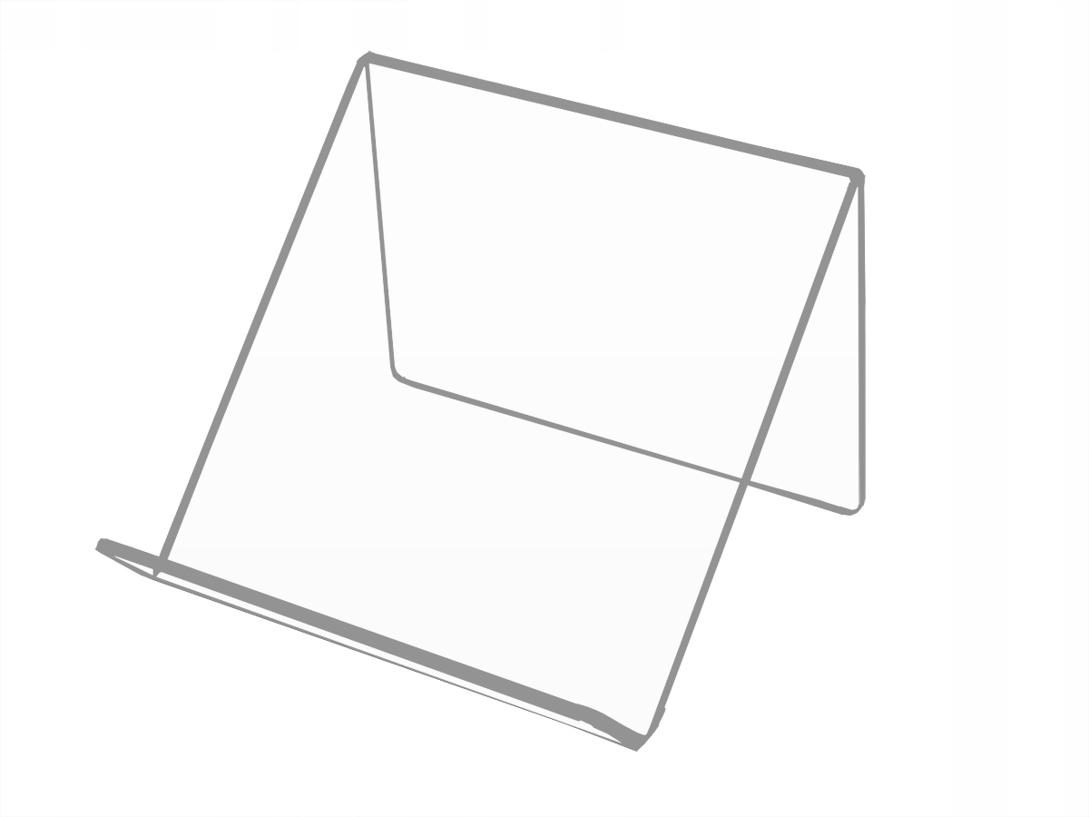 

Stojak Podstawka 15 cm Tablet Plexi 3mm kąt 45