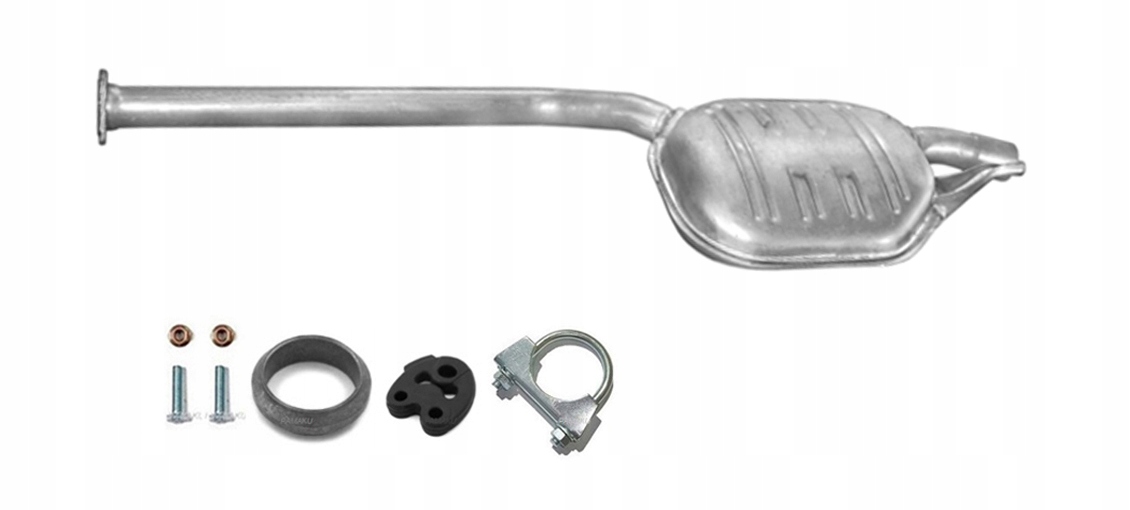 Mercedes W124 E250 E300 2.5 3.0 Td (1985-1995) Tlumič