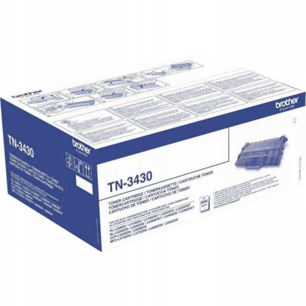 

Toner org. Brother TN-3430 L5500dn L5700dn L5750dw