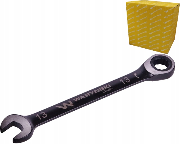 

Klucz Płasko-oczkowy 13 mm Z Grzechotką Waryński