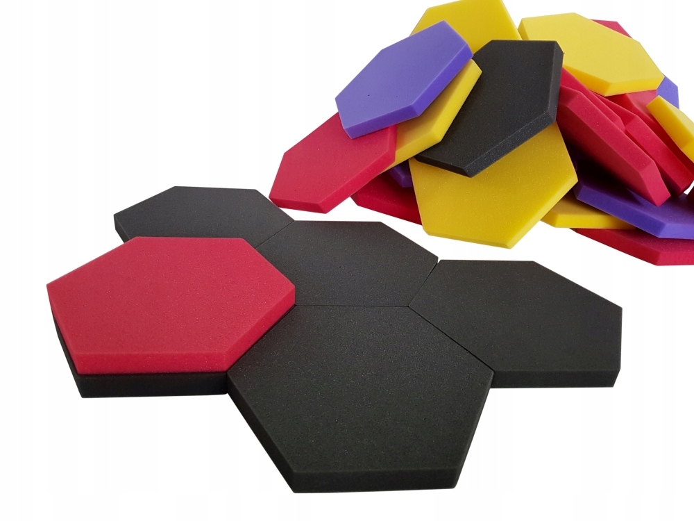 panele akustyczne miękkie panele ścienne, heksagon Kod producenta sześciokąt