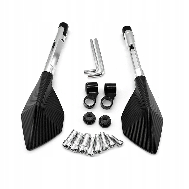 LUSTERKA CNC ALUMINIUM MOTOR MOTOCYKL QUAD NAKED Part number CNC