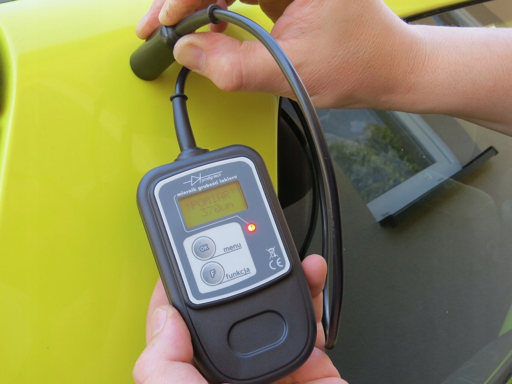 Miernik, tester grubości lakieru GL-1s+ JAKOŚĆ PL Kod producenta GL-1s+