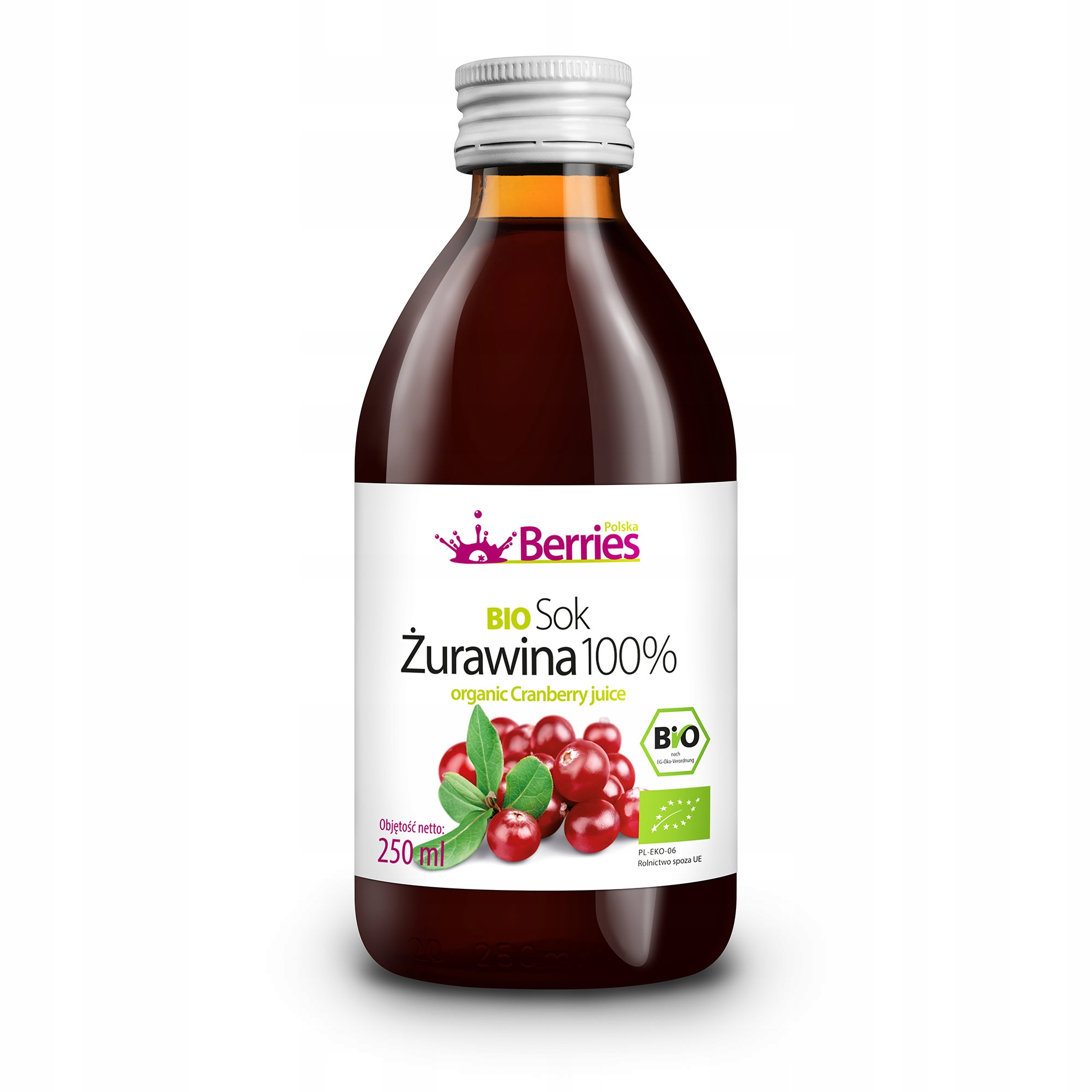 

Sok Bio Żurawina 100% sok z żurawiny 250ml