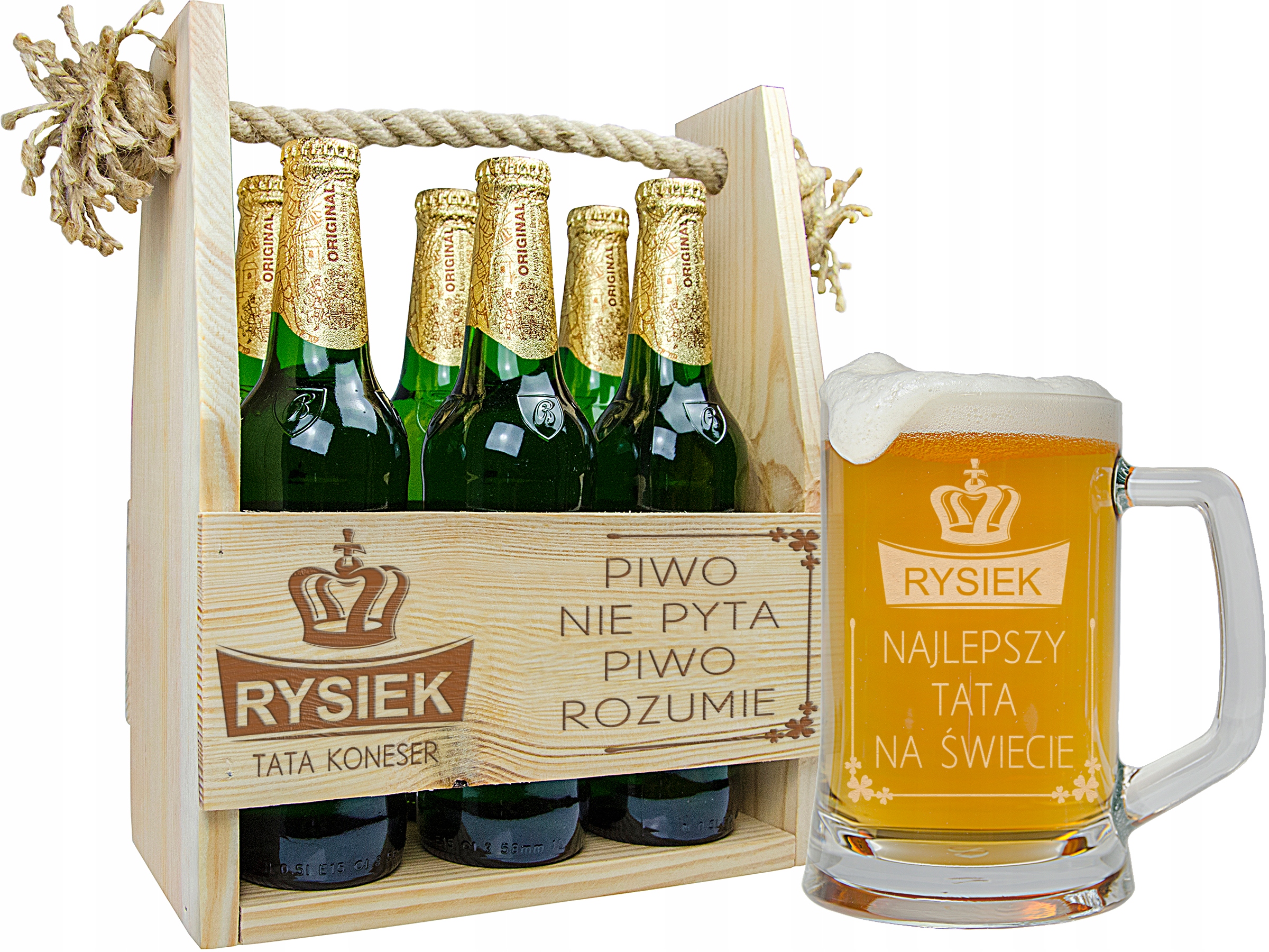 

Nosidło Na Piwo Kufel Na Dzień Ojca Dla Taty