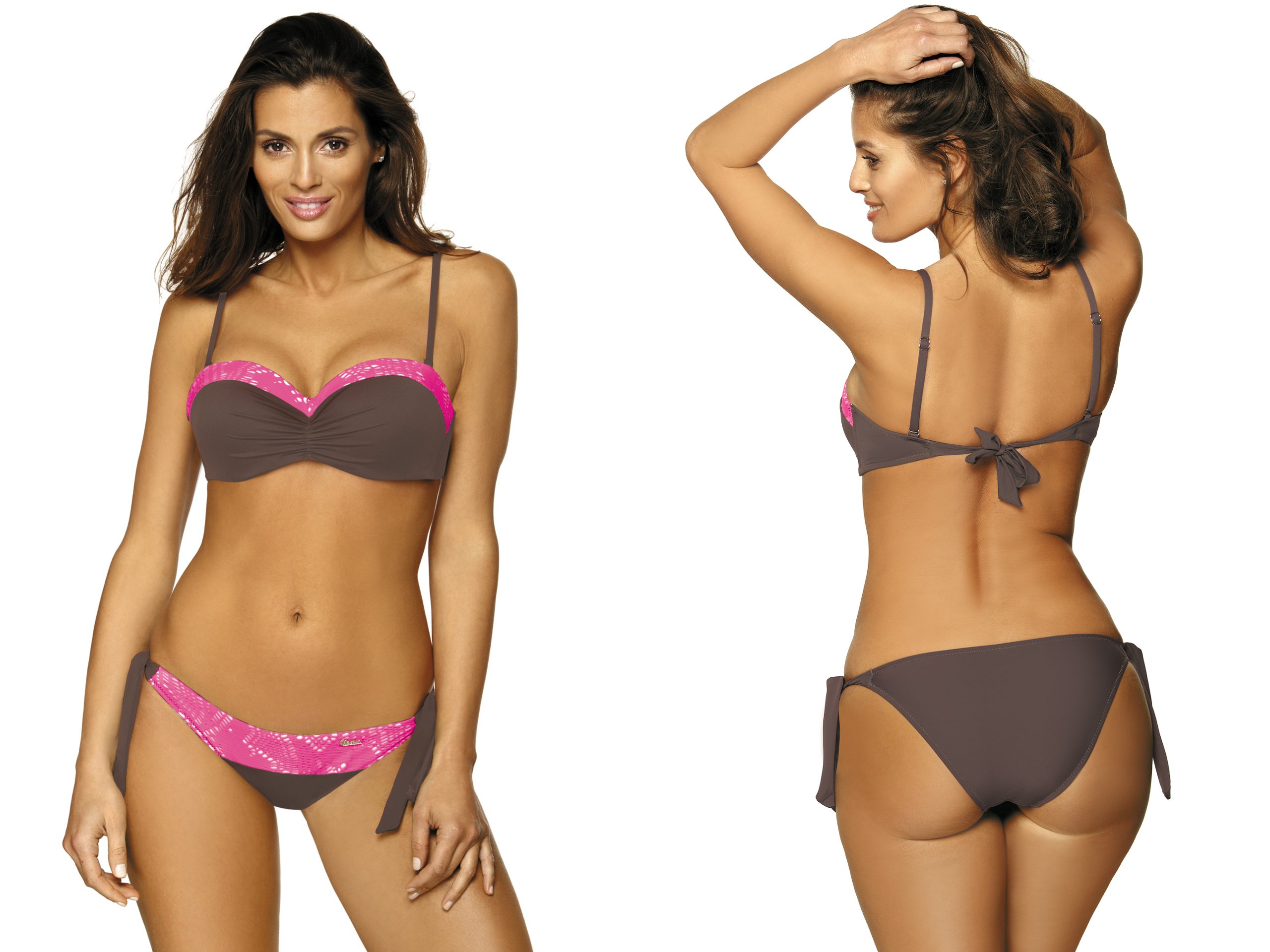 

Strój Kąpielowy Wiązany Bikini Na Plaże 491-4 XL