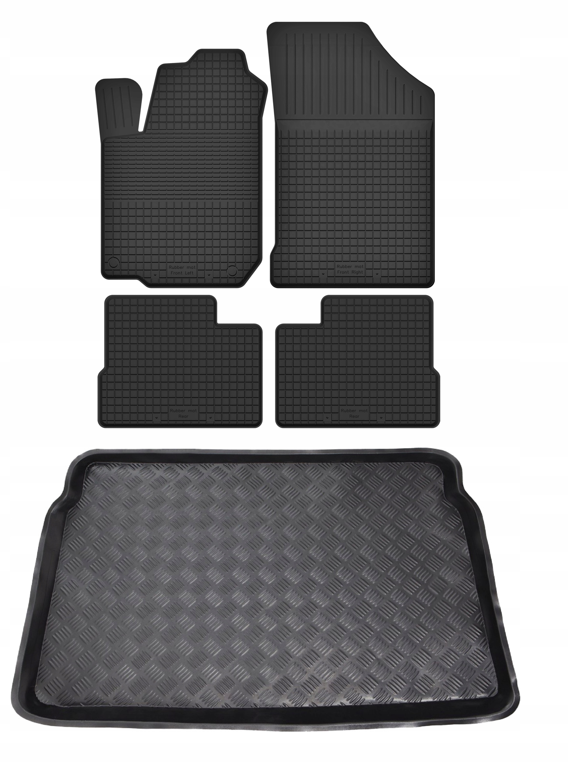 Килимки Суміш-Пластик gumowe4001uc10 5 el.