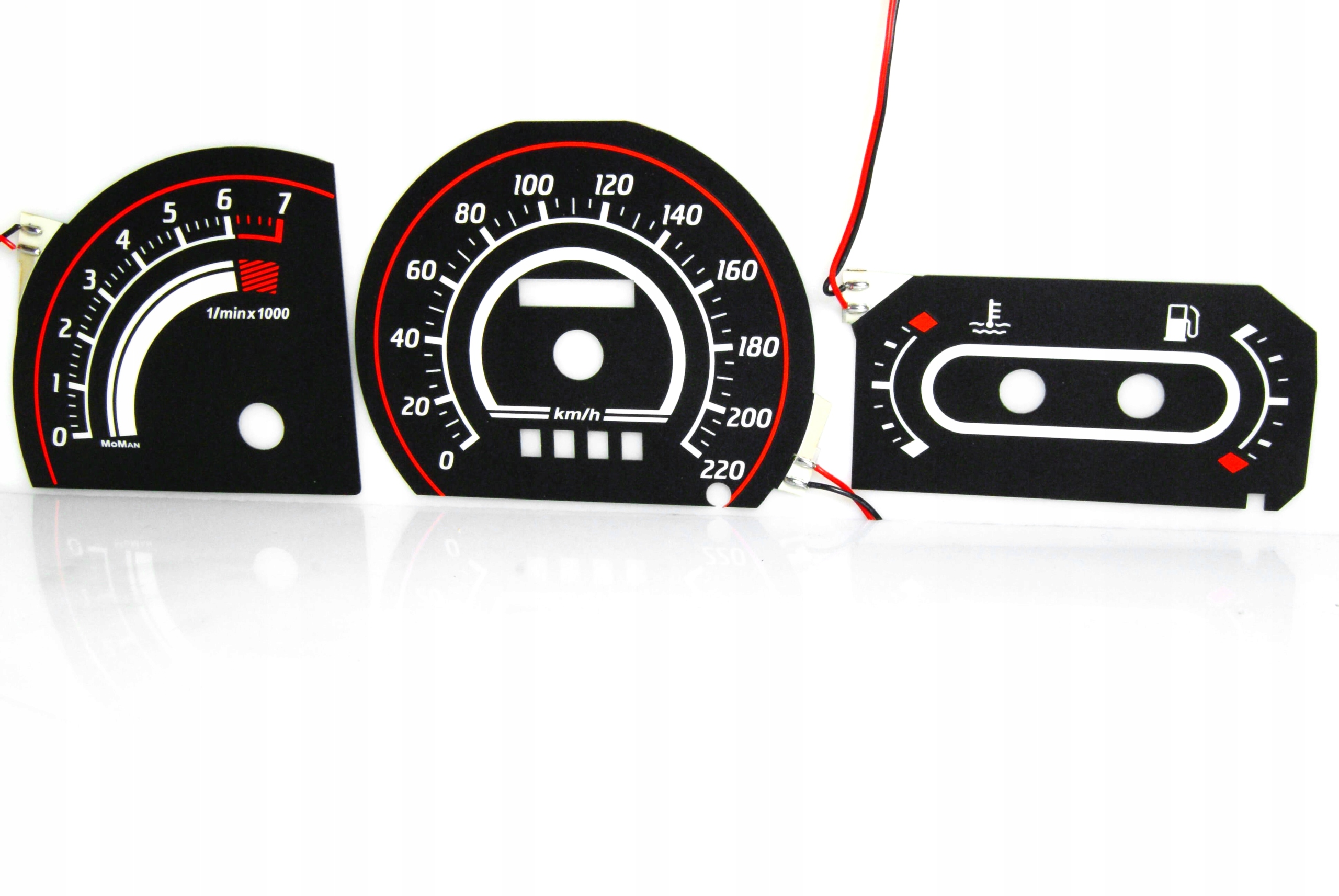 Ford Escort MK4 tarcze licznika INDIGLO MoMan