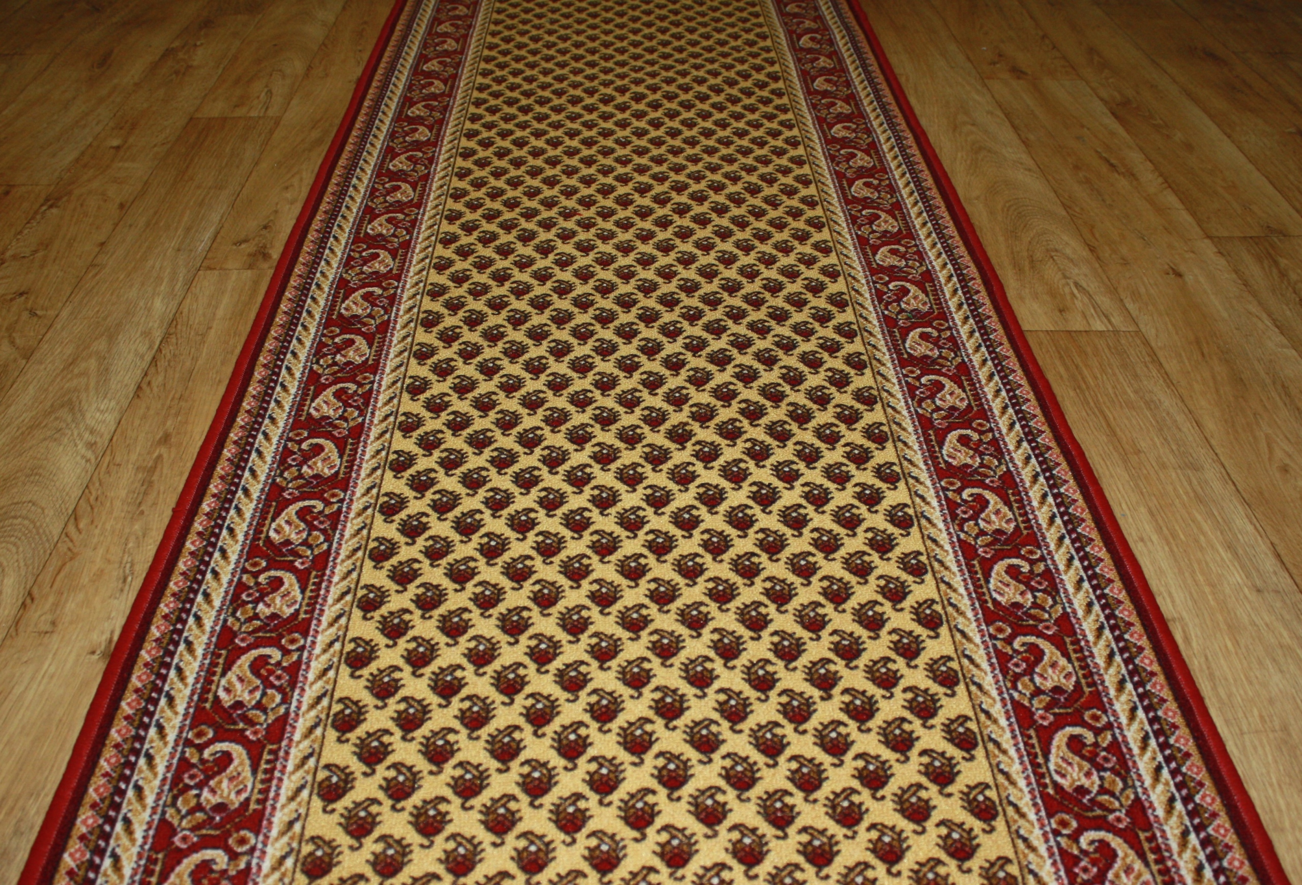 CHODNIK PODGUMOWANY Inca 30 Żółty Bordo 80 CM AW Marka Fortero