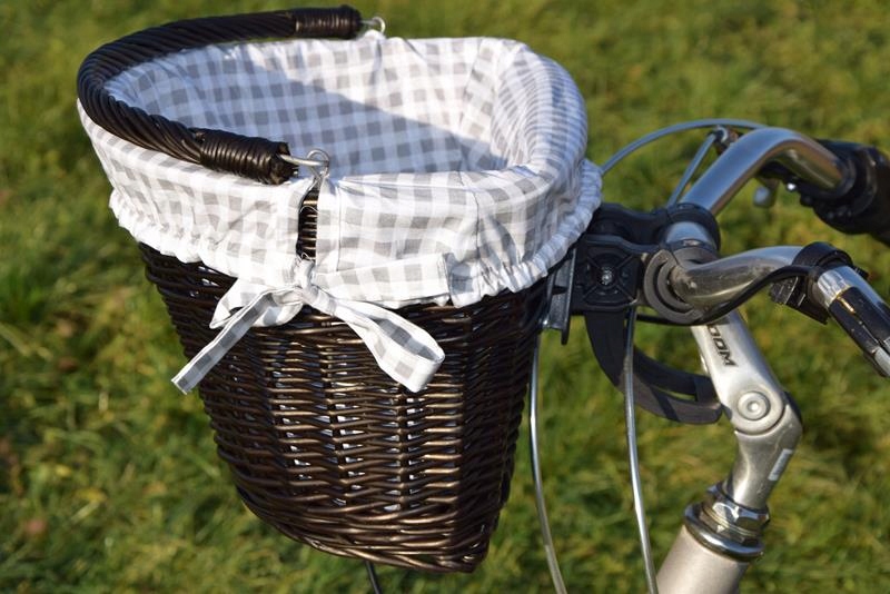 Koszyk wiklinowy na ROWER clik kosz +obszycie 16wz Przeznaczenie bagażowy