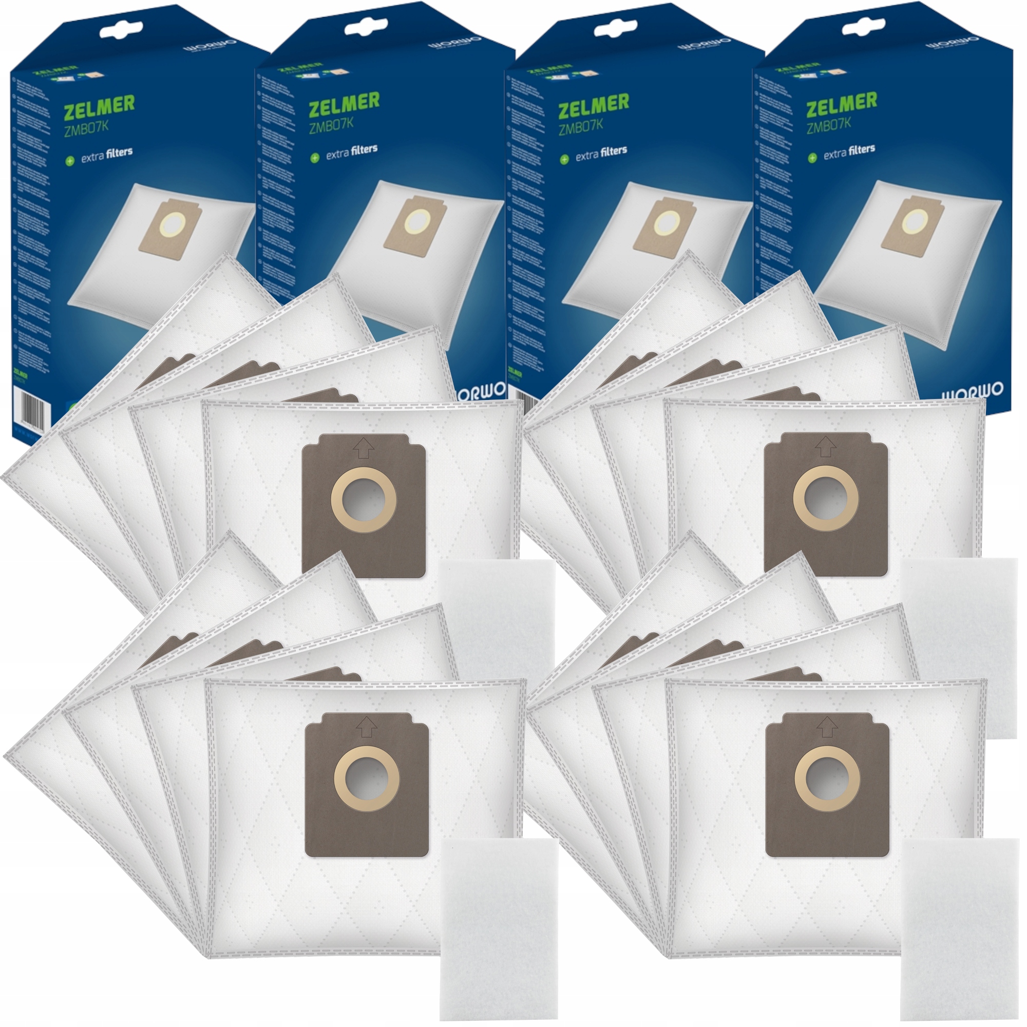 

16x Worki Odkurzacza Zanussi Compact Power ZAN3020