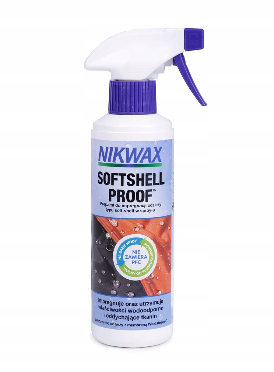 

Nikwax Softshell Proof Spray On 300ml impregnat
