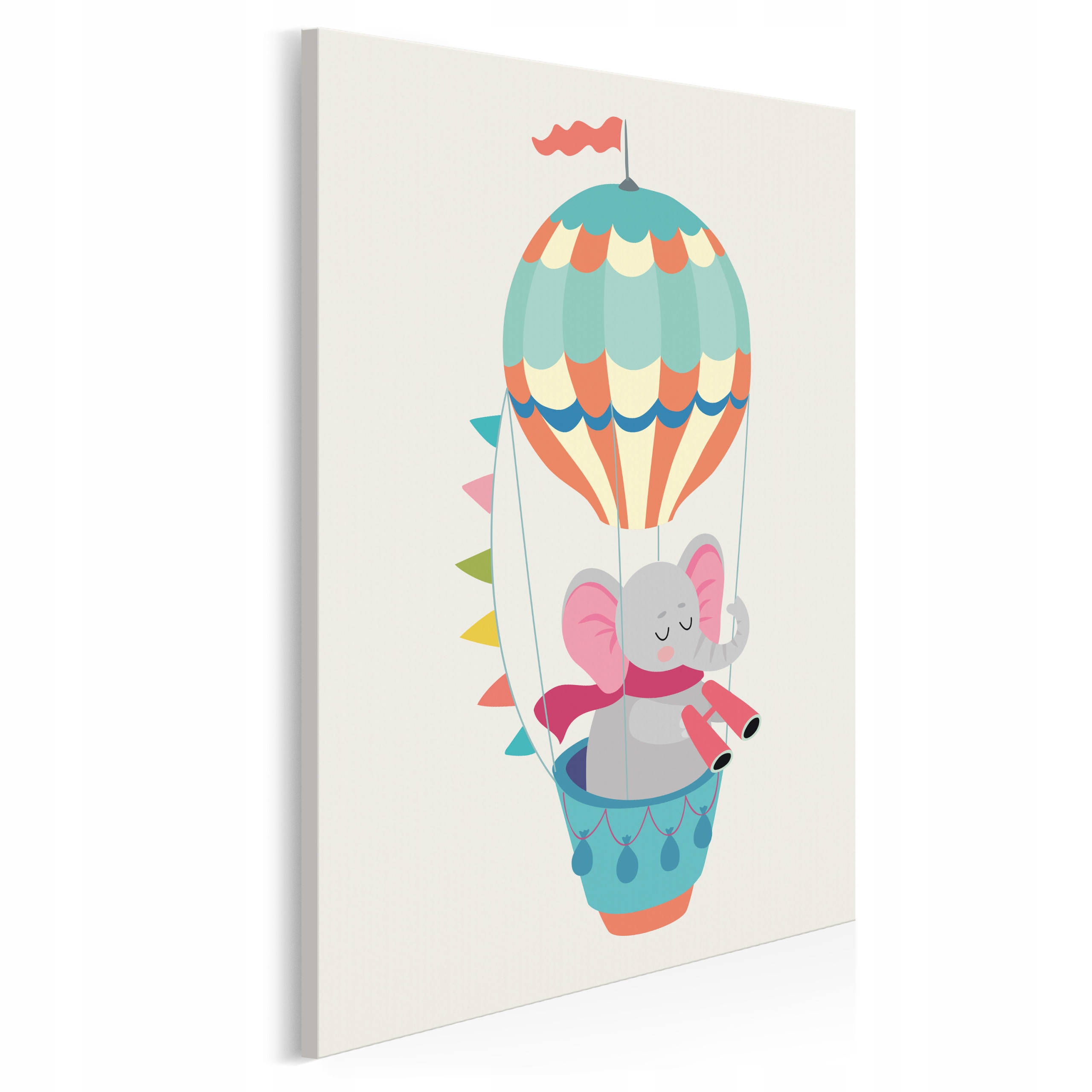 

80216 Obraz na płótnie Dziecięcy Zwierzę Słoń