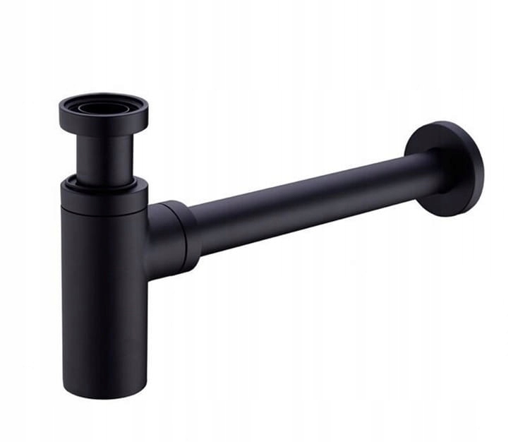 VELDMAN SYFON UMYWALKOWY CZARNY MAT