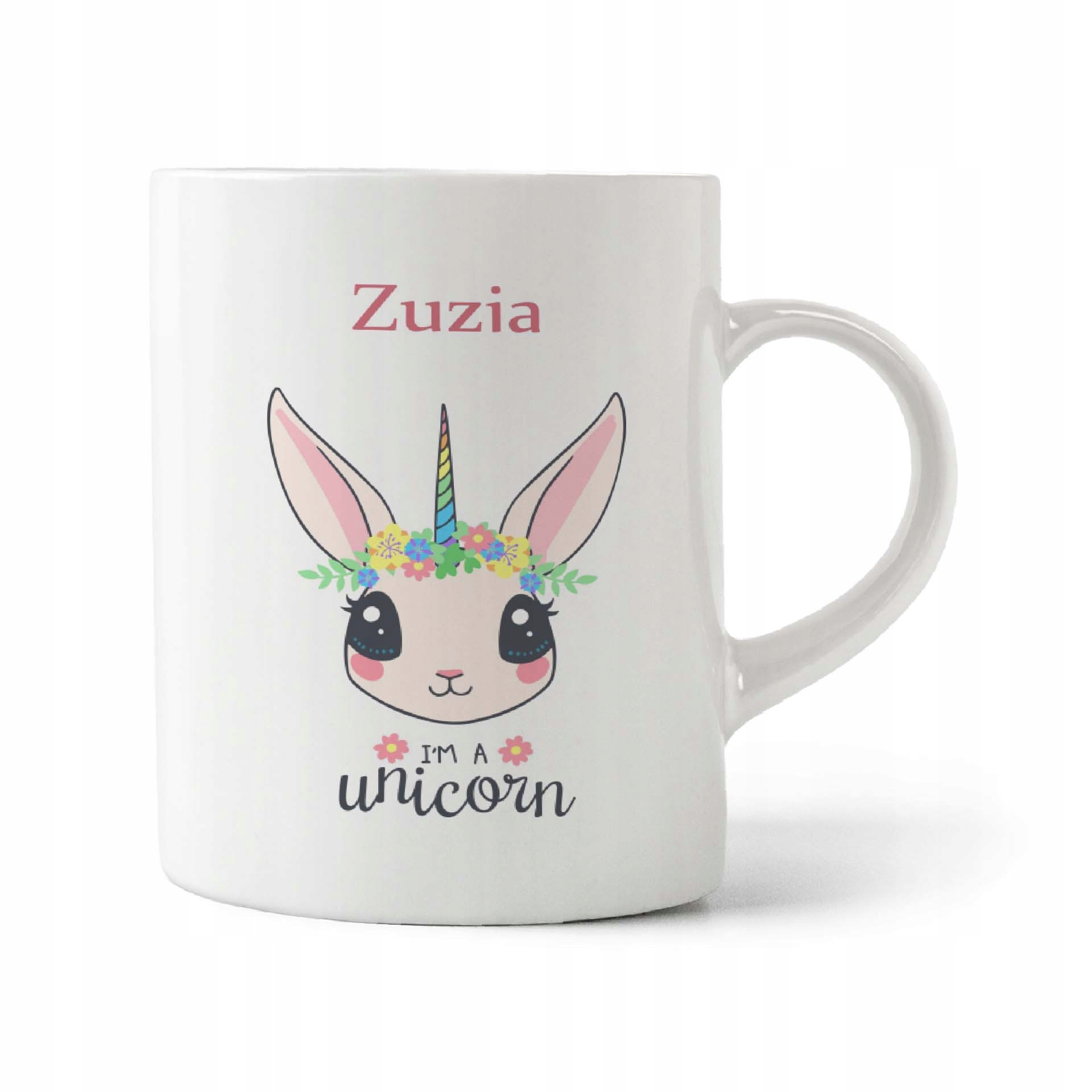 KUBEK DZIEŃ KOBIET - DLA DZIEWCZYNKI - z imieniem Marka inna