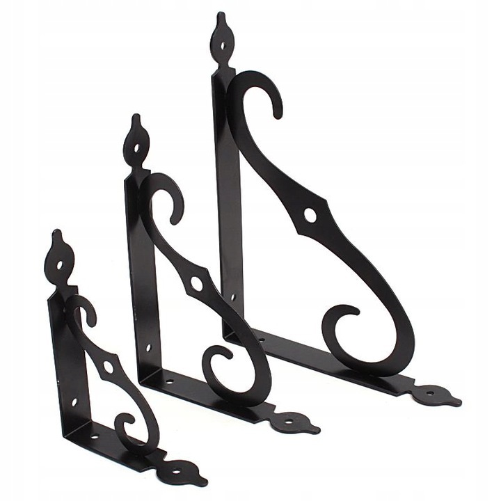 

Wspornik Kątownik Pod Półkę Ozdobny 140x190x25